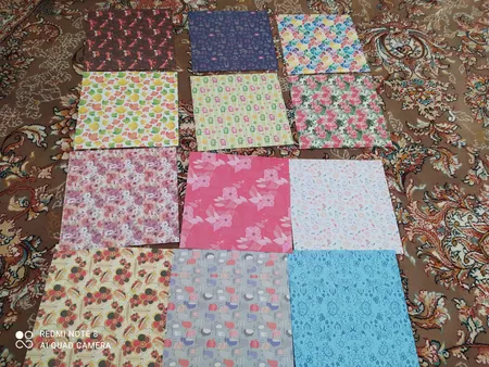 کاغذ اوریگامی مدل رنگین کد 500 Z بسته 48 عددی
