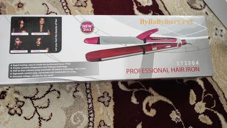 اتو مو و حالت‌دهنده مو بای بابیلیس نانو مدل ST3304