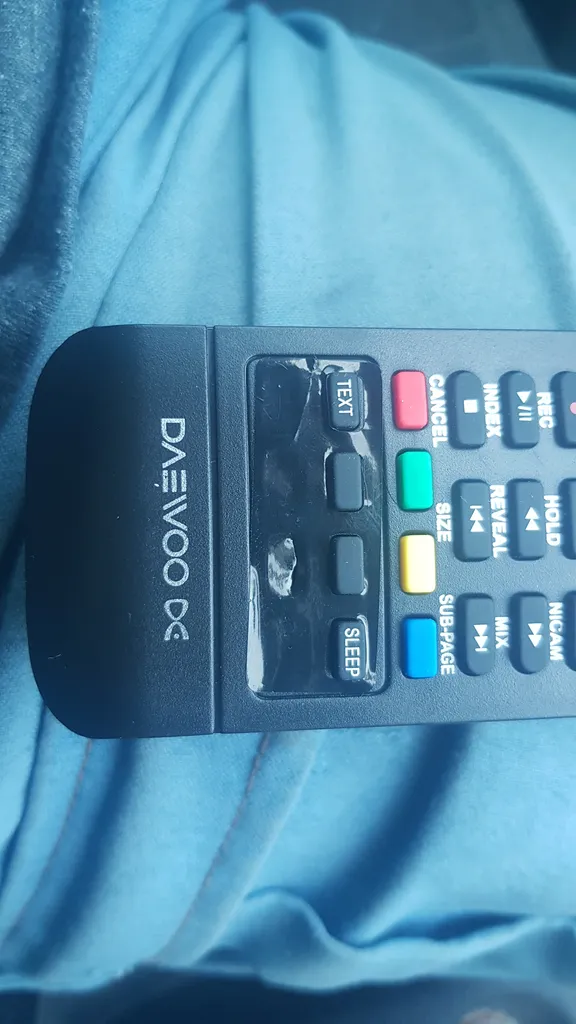 ریموت کنترل تلویزیون دوو مدل CN