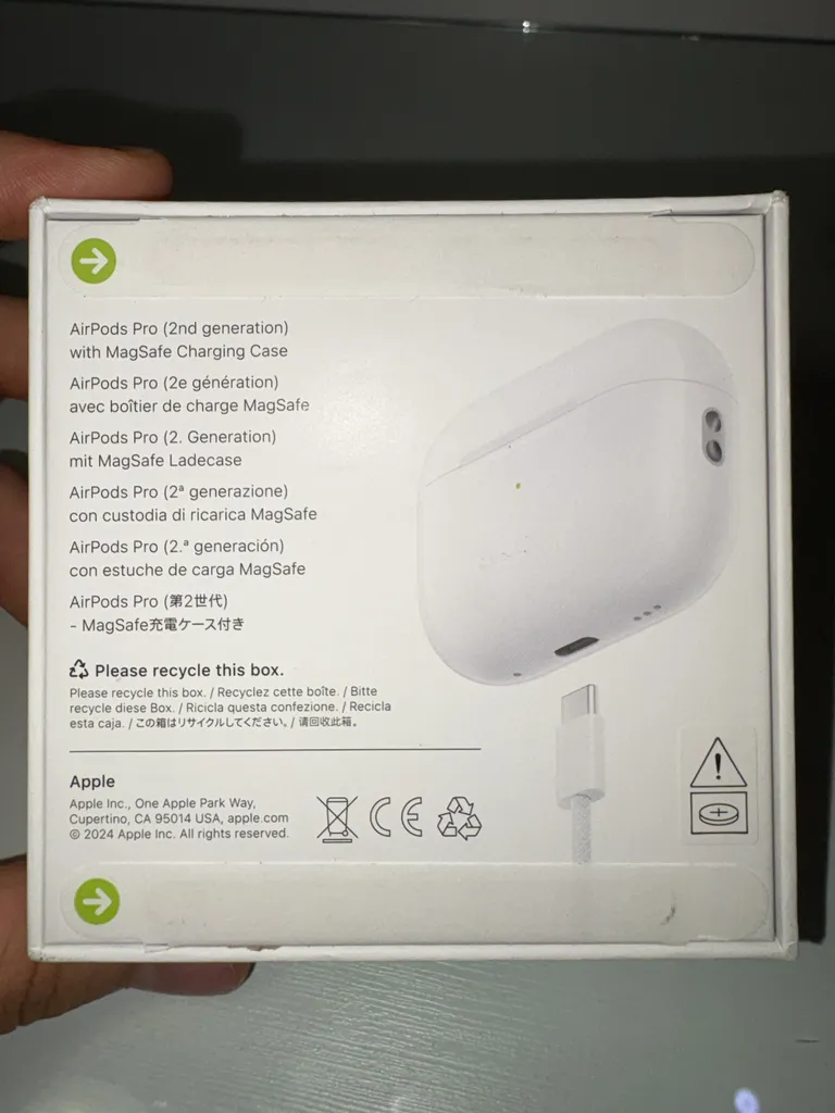 هدفون بلوتوثی اپل مدل AirPods Pro 2nd Generation Type-C