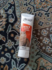 تجریه خرید خمیر مالت گربه پرسا مدل MALT PASTE VITAMINS وزن 100 گرم