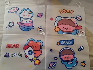 تجریه خرید پوشه مدل زیپ دار طرح خرس فضانورد بسته 4 عددی