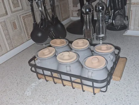 جا ادویه 6 پارچه مدل دیزی فانتزی کد 6R