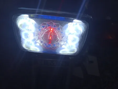 چراغ اس ام دی جلو موتور سیکلت کد 98 مناسب برای هندا CDI CG