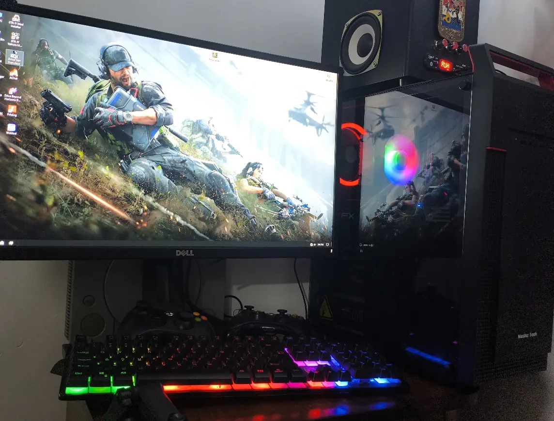 کیس کامپیوتر مستر تک مدل LOTUS GLASS