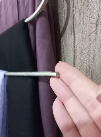 چوب لباسی شلوار و شال لینو مدل مارپیچ بسته 2 عددی