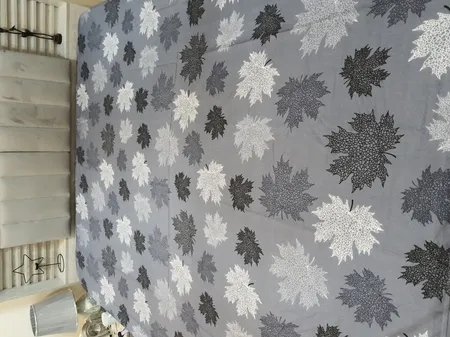ملحفه مدل کشدار طرح پاییزی دو نفره سایز 180×200 سانتی متر