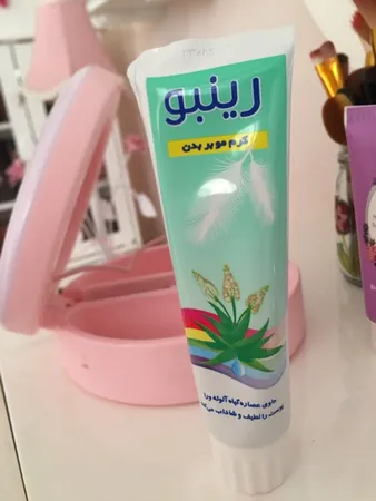 کرم موبر بدن رینبو مدل DEPILATORY CREAM حجم 100 میلی لیتر