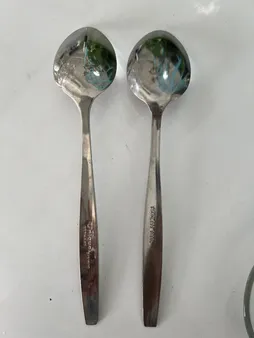 قاشق غذا خوری مدل کلاسیک مجموعه ۶ عددی