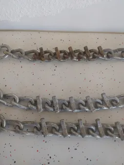 زنجیر چرخ صنایع زنجیر ایران-اراک مدل اسپرت کد 15 بسته 6 عددی