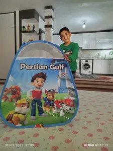 تجریه خرید چادر بازی کودک مدل سگ های نگهبان کد KDK-NEW