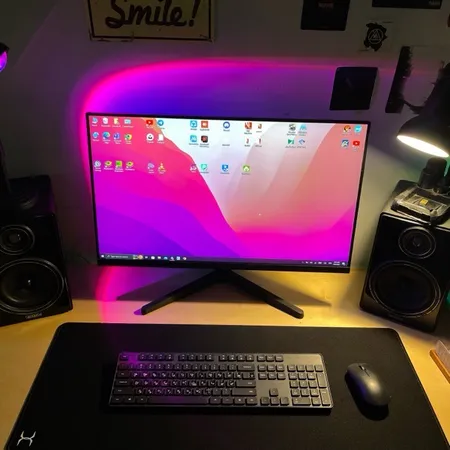 نور ثابت ال ای دی مدل SUNSET RGB B