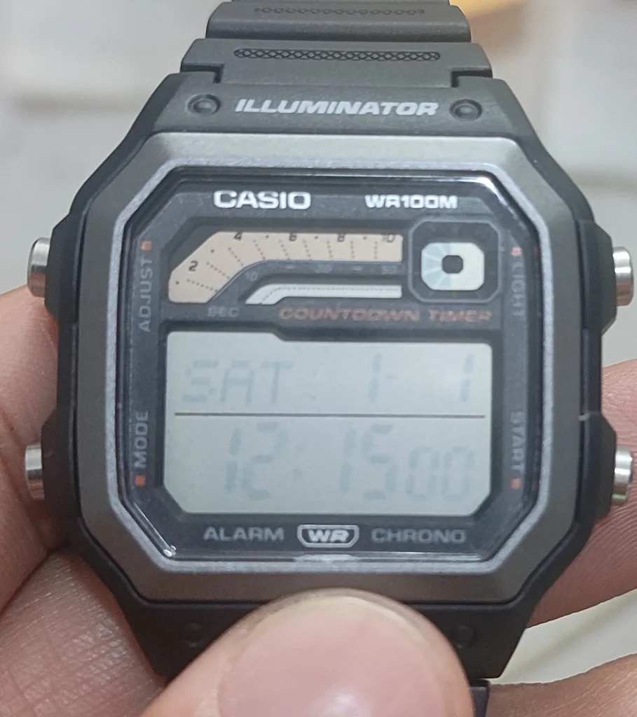 ساعت مچی دیجیتال کاسیو مدل WS-1600H-1AVDF