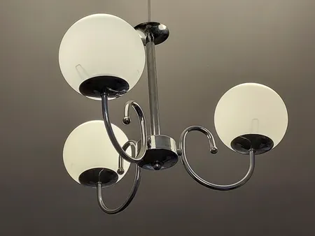 لوستر آویز سه شعله چشمه نور کد A1219/3WT