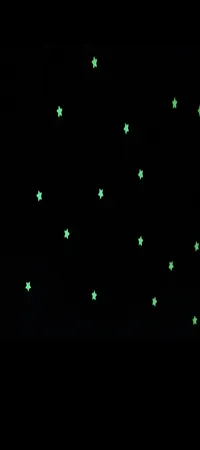 استیکر دیواری کودک مدل شب تاب طرح ستاره بسته 100 عددی