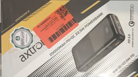 پاوربانک 18 وات اکستروم مدل APB20K22W-B ظرفیت 20000 میلی آمپر ساعت