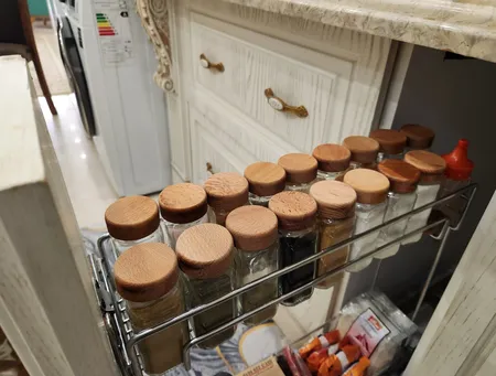 جای ادویه ال وی مدل 741 مجموعه 6 عددی