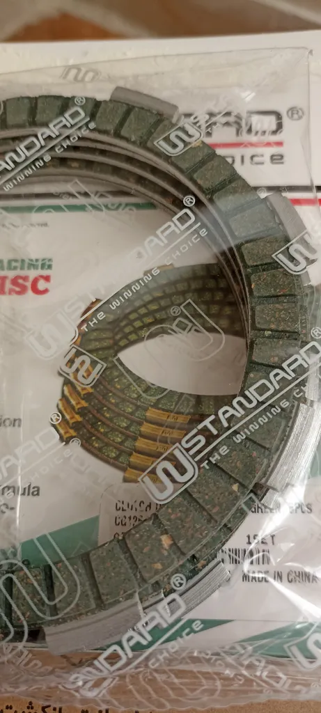 صفحه کلاچ موتورسیکلت دبلیو استاندارد مدل WX2  مناسب برای هوندا 125 بسته شش عددی