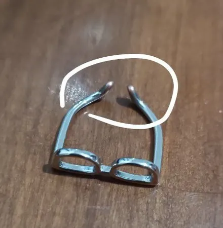 انگشتر دخترانه مدل S-Glass