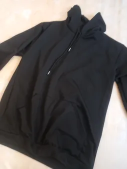 هودی مردانه کد WB182 رنگ مشکی