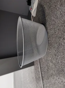 تجریه خرید سطل زباله اداری سایز متوسط مدل توری فلزی