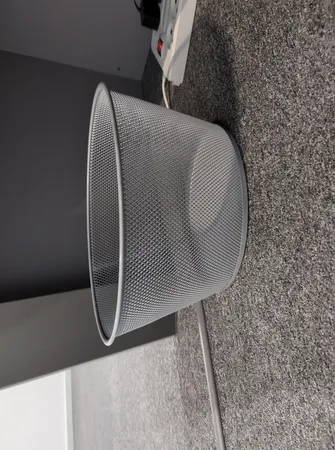 سطل زباله اداری سایز متوسط مدل توری فلزی