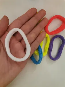 تجریه خرید کش مو دخترانه آی جواهر مدل K103 مجموعه 50 عددی