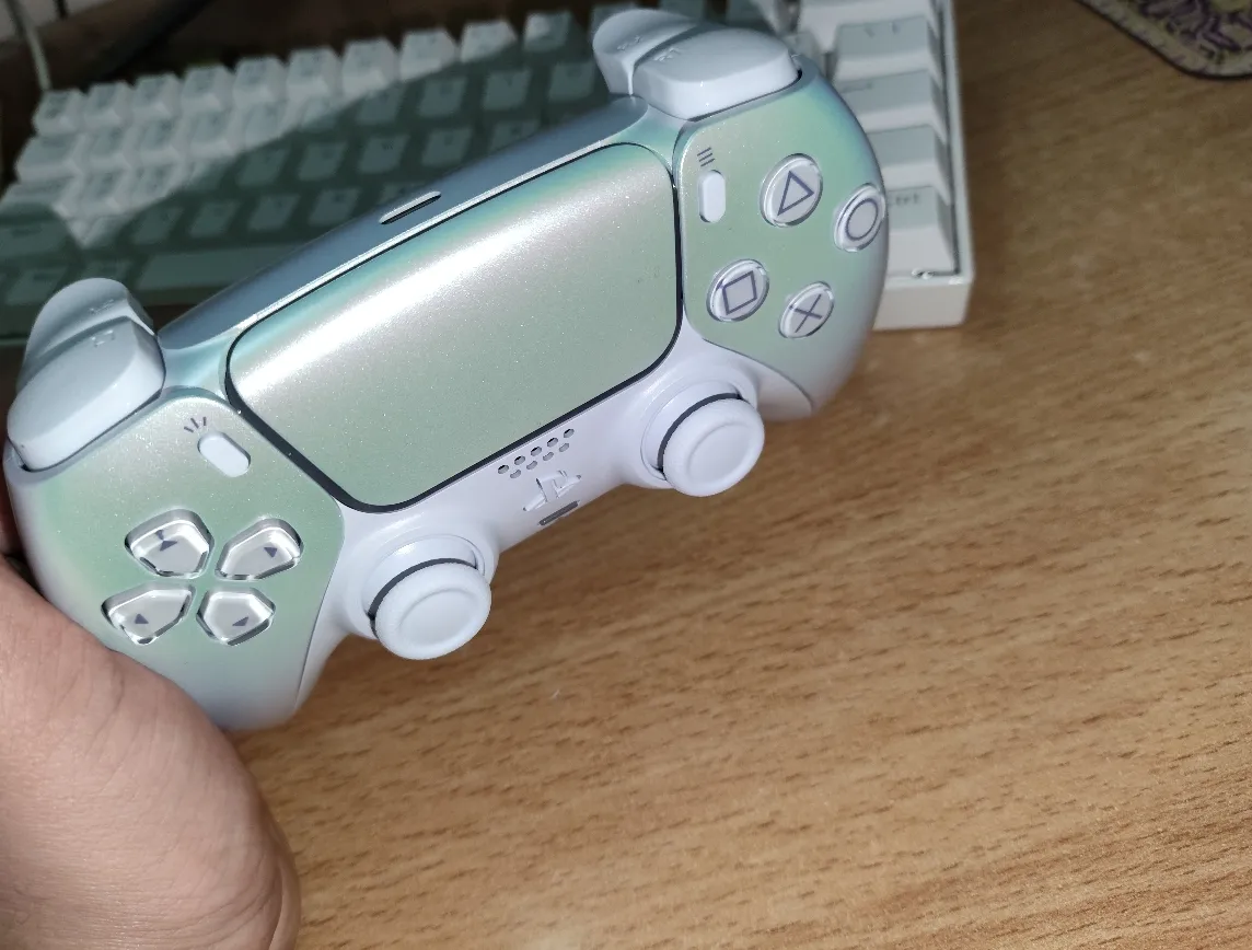 دسته بازی پلی استیشن 5 سونی مدل DualSense Chroma Pearl