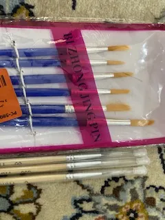 قلم طراحی ناخن بیوتی آرتیست مدل BA-2 بسته 3 عددی