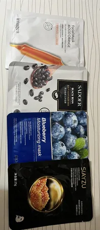 ماسک صورت سادور مدل ورقه ای وزن 25 گرم بسته 4 عددی