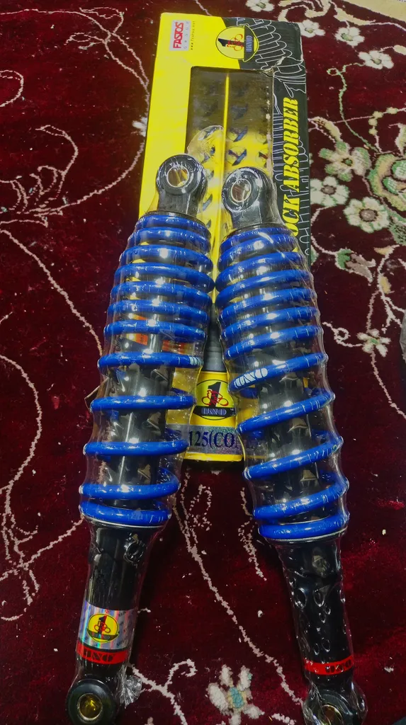 کمک فنر موتور سیکلت اونو مدل مخروطی مناسب هوندا 125/150/200 بسته 2 عددی