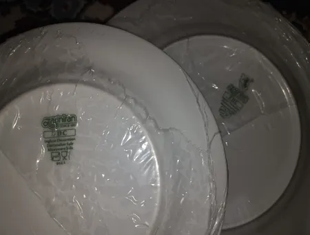 سرویس غذاخوری 28 پارچه 6 نفر چینی زرین ایران مدل ایتالیا اف فلورانس درجه عالی