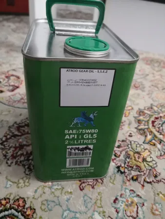 روغن گیربکس خودرو آترود مدل 75w80 Sento حجم 2.5 لیتر