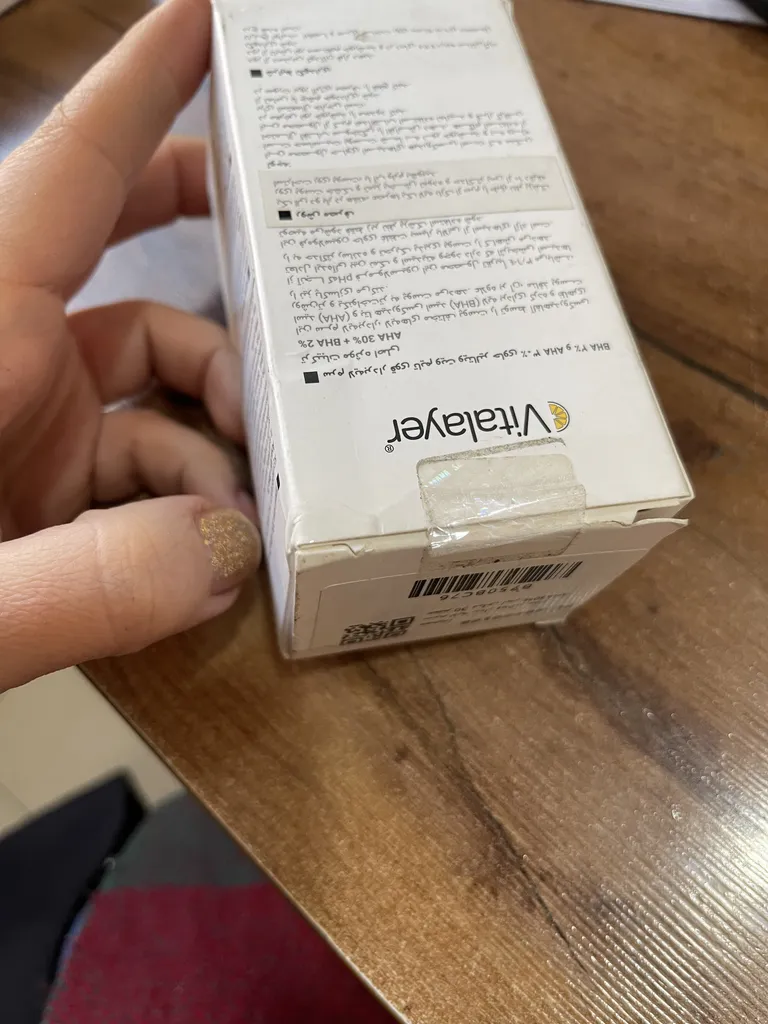 سرم لایه بردار ویتالیر مدل AHA30% حجم 30 میلی لیتر