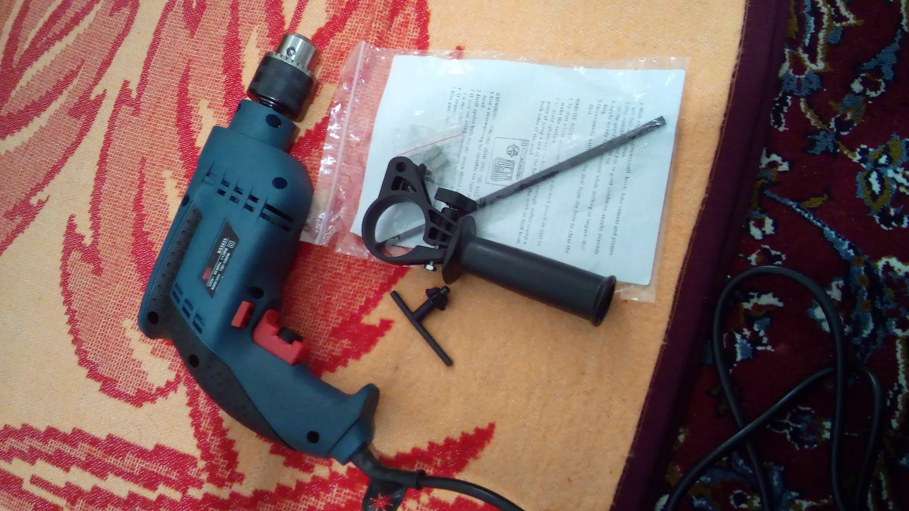 دریل چکشی باس مدل 5835