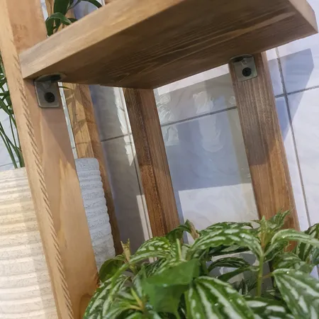 استند گلدان روستیک دکور مدل i5