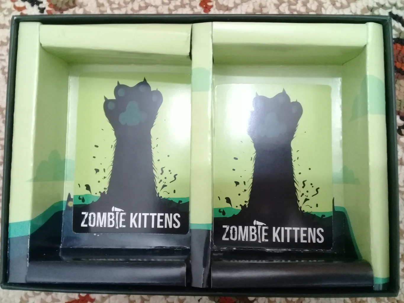 بازی فکری مانترا مدل گربه زامبی