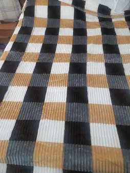 پتو مسافرتی مدل پلیسه کد 530 سایز 230x220 سانتی متر