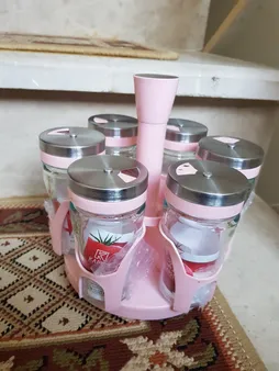 ست جا ادویه کاپریس مدل پارادایس مجموعه 6 عددی