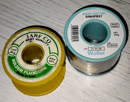 سیم لحیم ولر مدلWSW SACM1