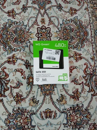 اس اس دی اینترنال SATA III وسترن دیجیتال مدل Green ظرفیت 480 گیگابایت