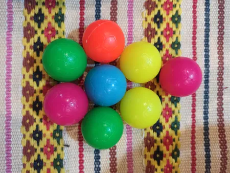 توپ فوتبال دستی بسته 4 عددی سایز 4