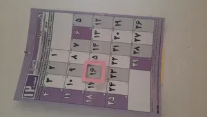 تجریه خرید تقویم دیواری سال 1405 مستر راد طرح مدیریت زمان کد 3033 به همراه برچسب