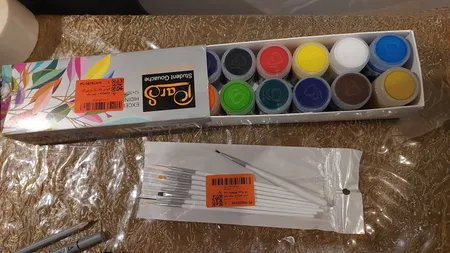 گواش 12 رنگ پارس کد 475402