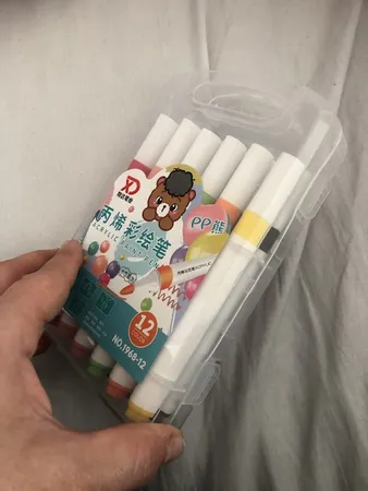 ماژیک چند منظوره مدل اکریلیک مجموعه 12 عددی