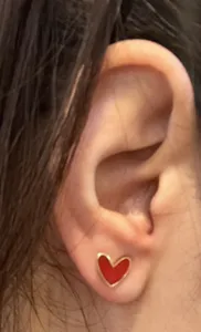 تجریه خرید گوشواره طلا 18 عیار زنانه میو گلد مدل E755