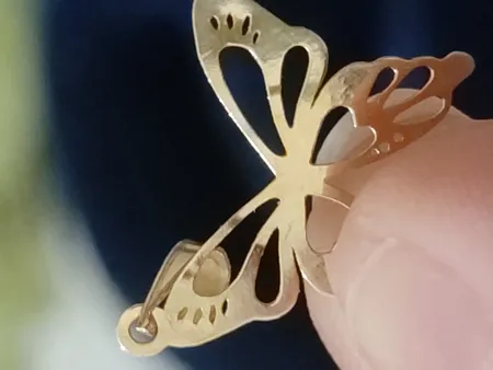 آویز گردنبند طلا 18 عیار اسنوگلد کد 13001