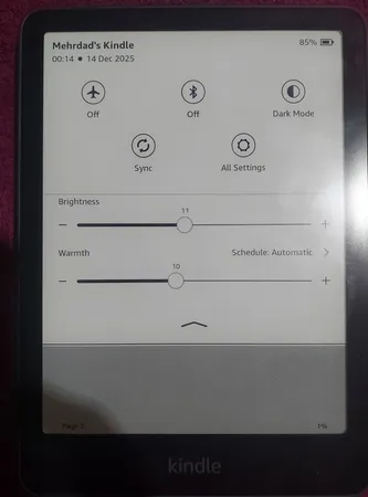 کتاب خوان آمازون مدل Kindle Paperwhite 12th gen 16GB