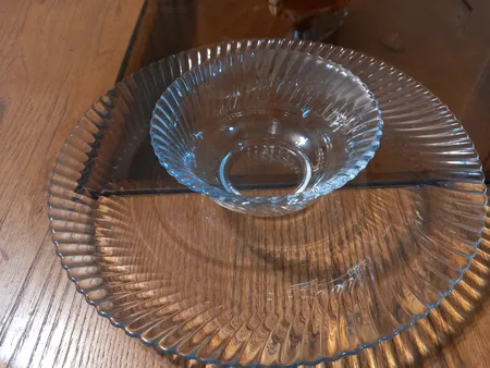 بشقاب غذاخوری نوری تازه سری دیاموند مدل 401022T بسته 6 عددی