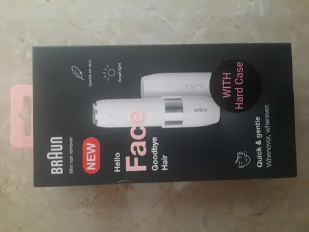 ماشین اصلاح مو صورت  بانوان براون مدل fs1000 به همراه کیف